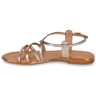 Sandales pour femme en cuir Harry or-multi 63463.