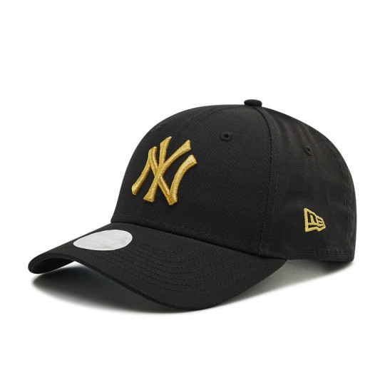 New York Yankees Metallic Logo 9Forty noir osfm