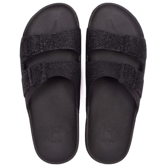 Sandales à paillettes pour adulte Trancoso black 21s1038020w3