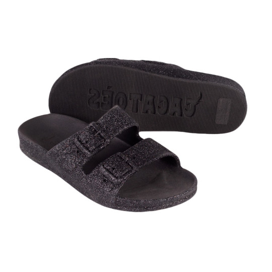 Sandales à paillettes pour adulte Trancoso black 21s1038020w3