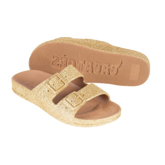 Sandales à paillettes pour adulte Trancoso gold du 36 au 41-21s1038103w3