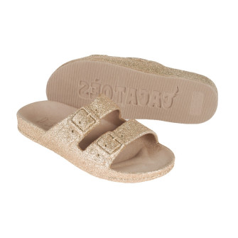 Sandales à paillettes pour adulte Trancoso copper 21s1038151w3