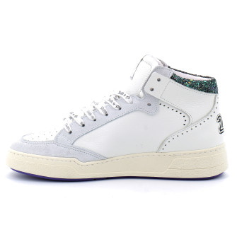 Basket mode montante à lacet pour femme Braga vert vert