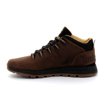 Basket mi-haute à lacets pour homme en marron Sprint Trekker cathay mn-9431