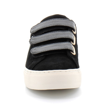 Basket mode à scratch pour femme ARCADE STRAPS SIDE black-black mngegco415