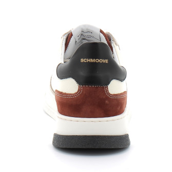 Basket en cuir pour homme Order Sneaker blanc-camel du 40 au 45-mmpcdj04fc