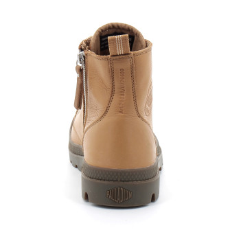 Chaussures montantes en cuir pour adulte à zip PAMPA HI ZIP LTH ESS marron 76888-252m