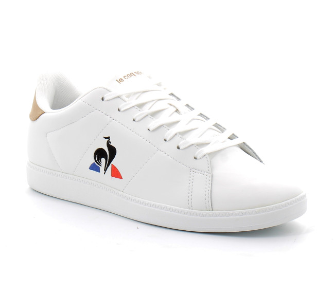 Le Coq Sportif Courtset Shoes Pure White Beige