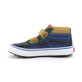 Chaussures montantes à lacets pour enfant Sk8-Hi navy/tan vn0a5kro6gl
