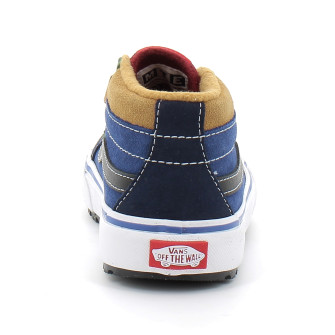 Chaussures montantes à lacets pour enfant Sk8-Hi navy/tan vn0a5kro6gl
