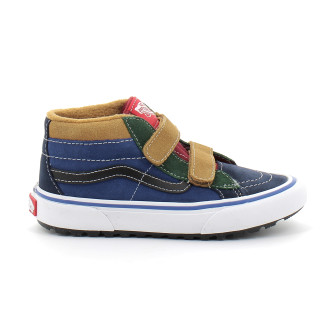Chaussures montantes à lacets pour enfant Sk8-Hi navy/tan vn0a5kro6gl