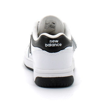 Basket à scratch et lacet elastique pour enfant PHB480 white-black phb480bk