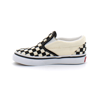 Chaussures basses sans lacets à elastique pour enfant Checkerboard Slip-On black-check vn000ex8bww1