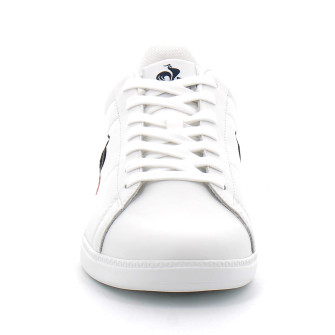 Basket basse pour homme Courtset blanc-bleu 2410696