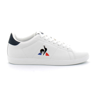 Basket basse pour homme Courtset blanc-bleu 2410696