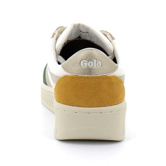 Baskets à lacets pour femmes Grandslam gold/sun clb207ae