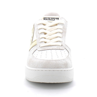 Baskets basses à lacets pour femme 1258233 platino