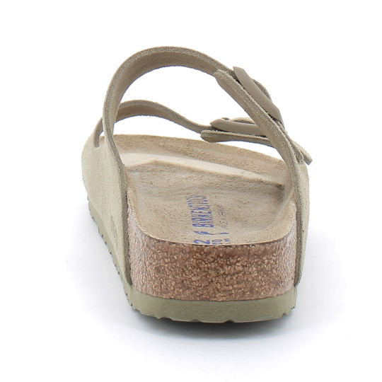 Sandale pour adulte en cuir velours Arizona Sfb faded-kaki 1019088