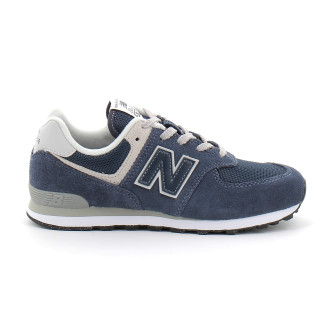 Basket pour enfant à lacets PC574 navy pc574evn