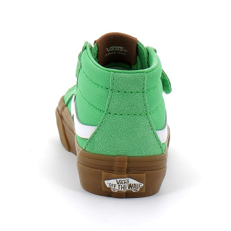 Chaussures à Scratch pour enfant Sk8-Mid Reissue green. vn0a38hhgrn1
