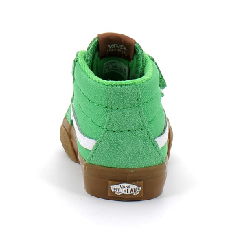 Chaussures à scratch pour enfant Sk8-Mid Reissue green. vn0a5dxdgrn1