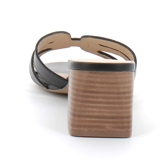 Mules pour femme à talons Livia noir 330232