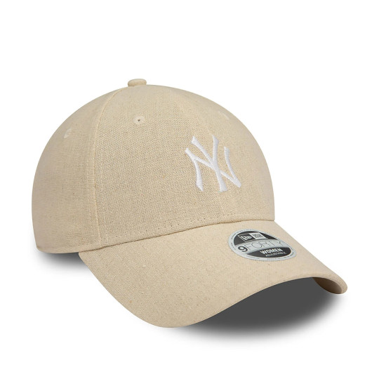 Casquette 9FORTY New York Yankees MLB Lin - Femme beige osfm