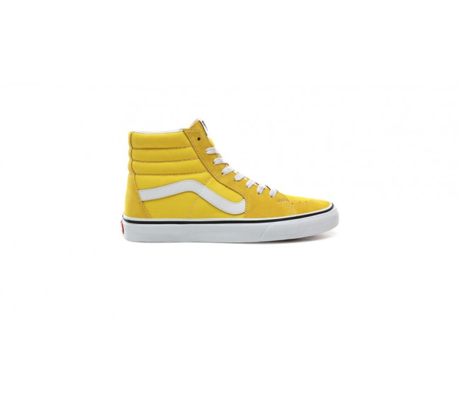 vans jaune et blanche