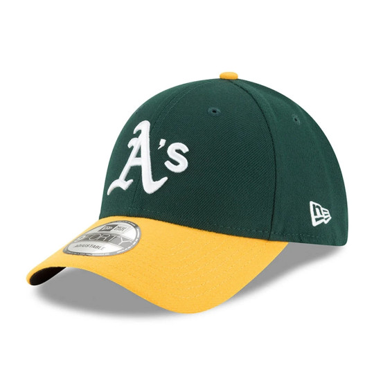 Casquette Réglable 9FORTY Oakland Athletics The League Vert vert osfm