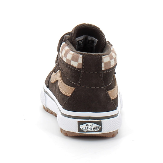 Chaussures à scratch pour enfant Sk8-Mid Reissue brown vn000d11bf21