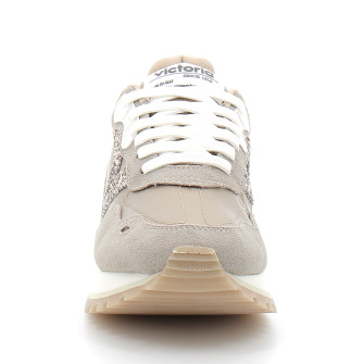 Basket basse à lacet pour femme 1157102 platino