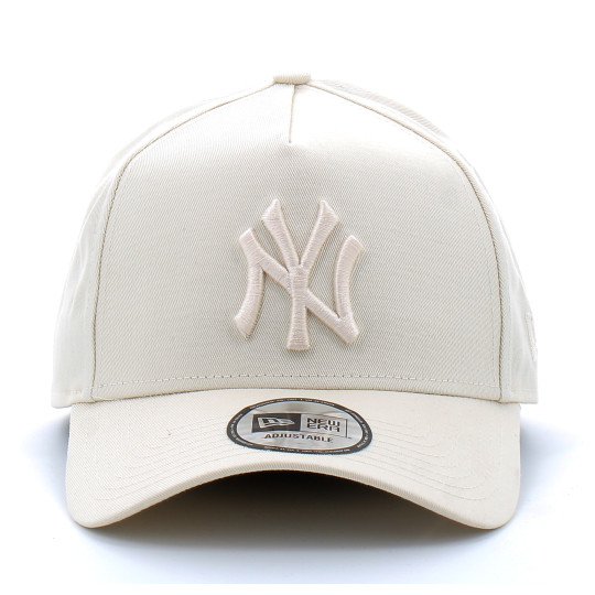 Casquette pour adulte 9TWENTY New York Yankees MLB League Essential beige osfm