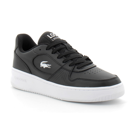 Basket basse à lacet en cuir pour homme L001 black/white. 48sma0018/312