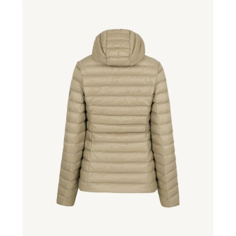 Doudoune légère à capuche pour femme Cloe beige 804