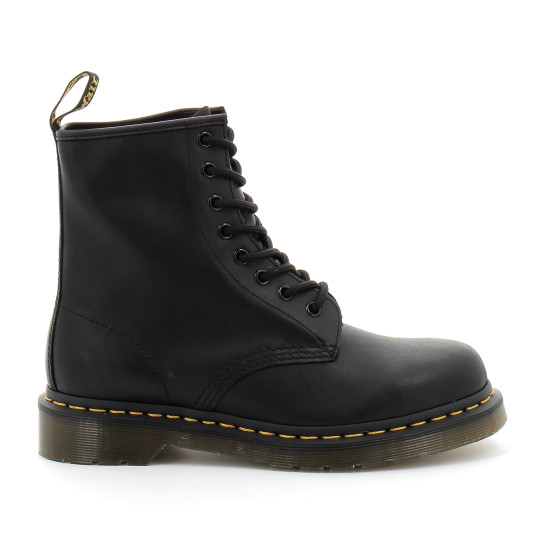 BOOTS 1460 EN CUIR SMOOTH À LACETS black greasy 11822003