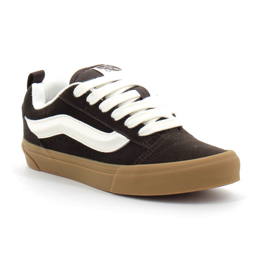 Chaussures basses à lacet pour adulte Knu Skool coffe vn000cs0d4c1