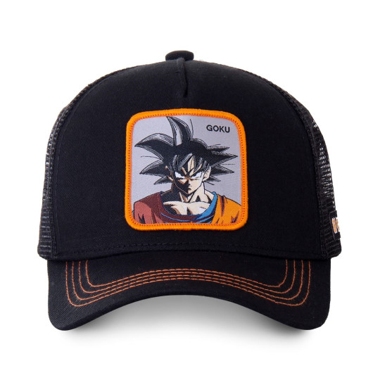 Casquette Dragon Ball Z noir-orange cl/dbz/1/gokd