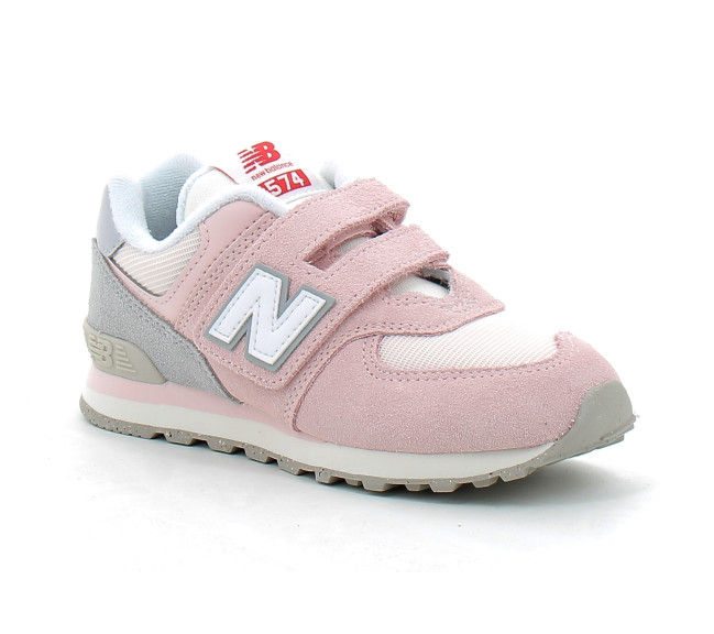 Chaussures de sport à scratch pour enfant PV574 pink pv574bkm