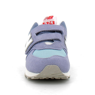 Chaussures de sport à scratch pour enfant PV574 dusk rain pv574blg