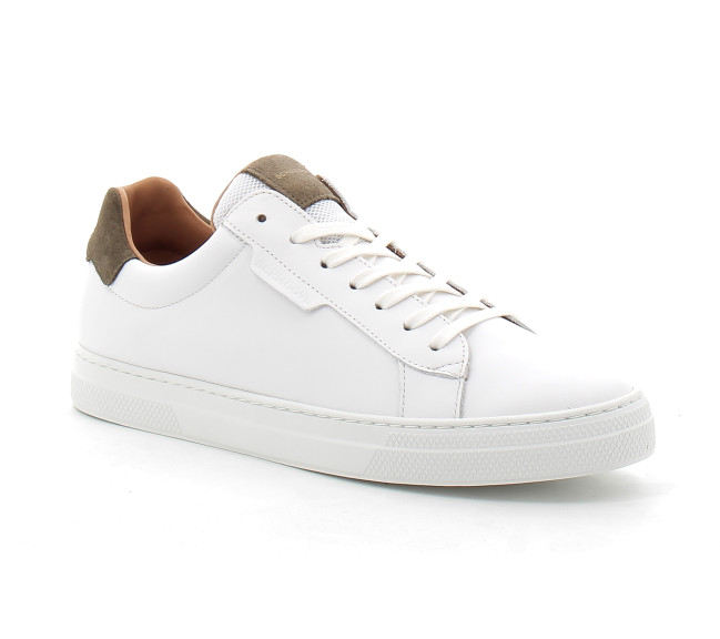 Baskets basses en cuir pour homme Spark Clay white/forest kmnhl7042l