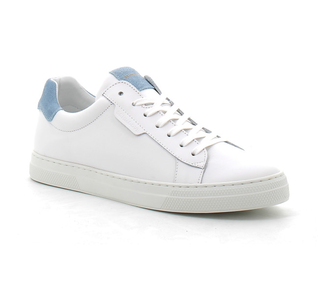 Baskets basses en cuir pour homme Spark Clay white/sky kmnhl70464