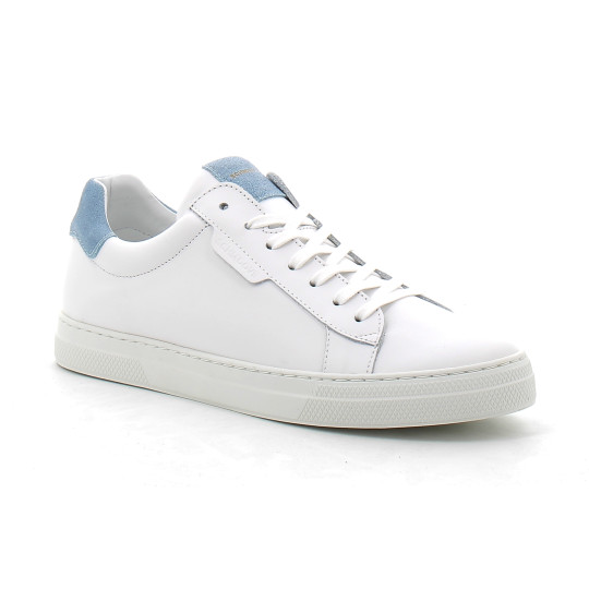 Baskets basses en cuir pour homme Spark Clay white/sky kmnhl70464