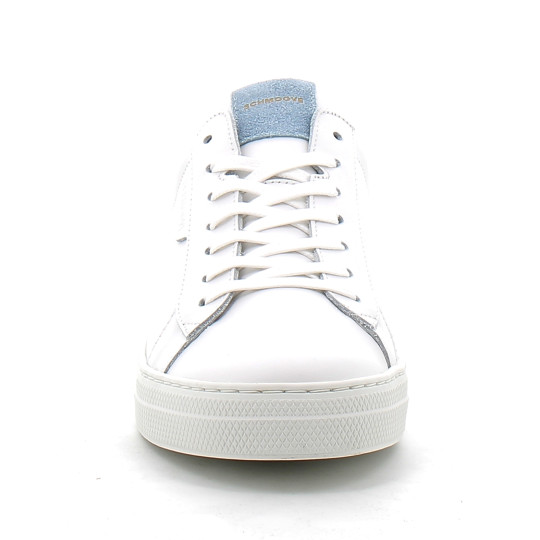 Baskets basses en cuir pour homme Spark Clay white/sky kmnhl70464