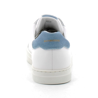 Baskets basses en cuir pour homme Spark Clay white/sky kmnhl70464