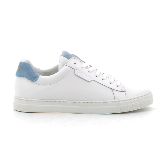 Baskets basses en cuir pour homme Spark Clay white/sky kmnhl70464