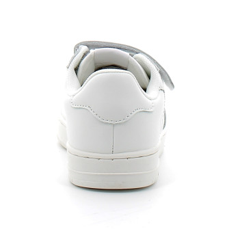 Baskets à scratch blanches pour enfants blanco