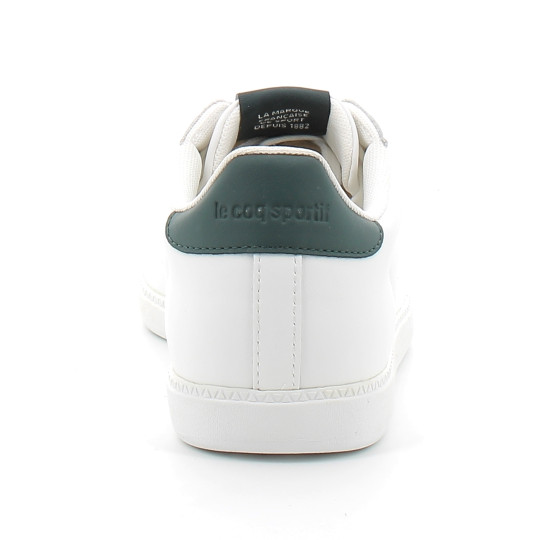 Chaussures En Cuir Blanc Pour Homme COURTSET_2 blanc/vert 2510549