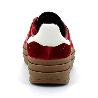 Chaussure Compensée Gazelle Bold rouge fonce ig4388