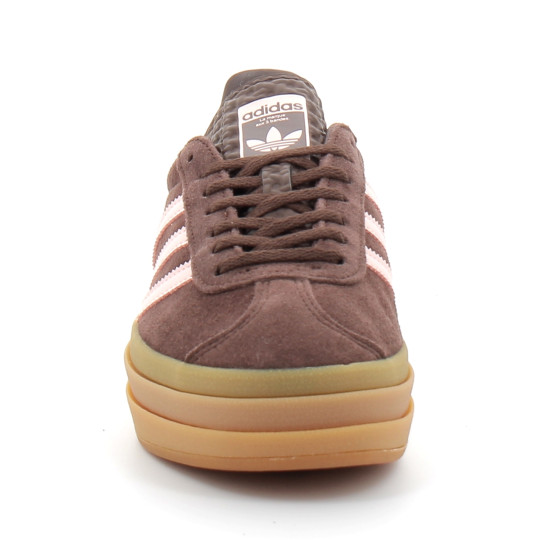 Chaussure Compensée Gazelle Bold choco pink ji0326