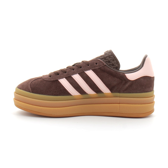 Chaussure Compensée Gazelle Bold choco pink ji0326